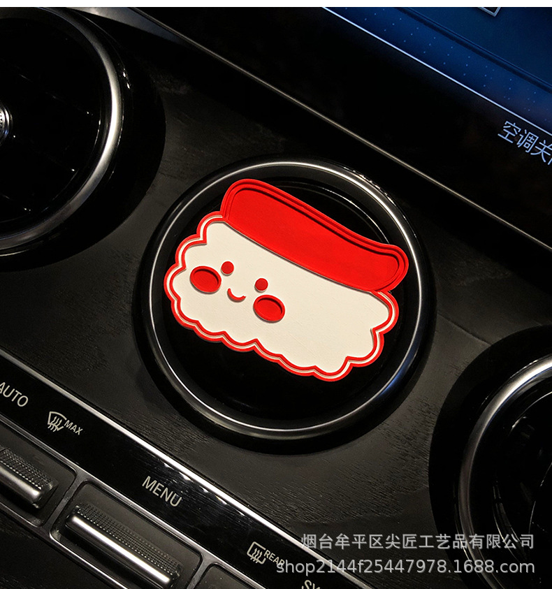 Ins Popular Car Air Freshener with Cute and Funny Expressions, Decorative Fragrance for Car Interior, Suitable for Women's Cars