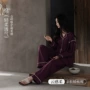 气质春秋撞色大码家居服