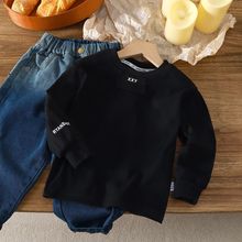 2024儿童春秋款韩版T恤中大男童女童童装长袖打底衫适合春秋