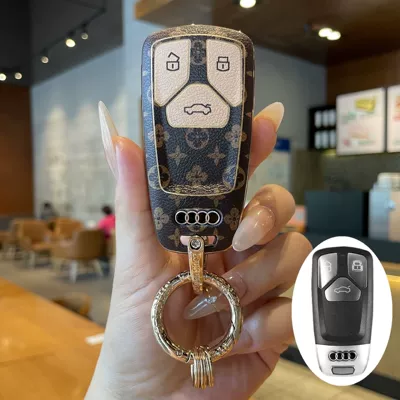 Car key bag – Key Fob, A8/Q7/Q8/Q4 Full Cover - type-b-key-cover-trendy-ring