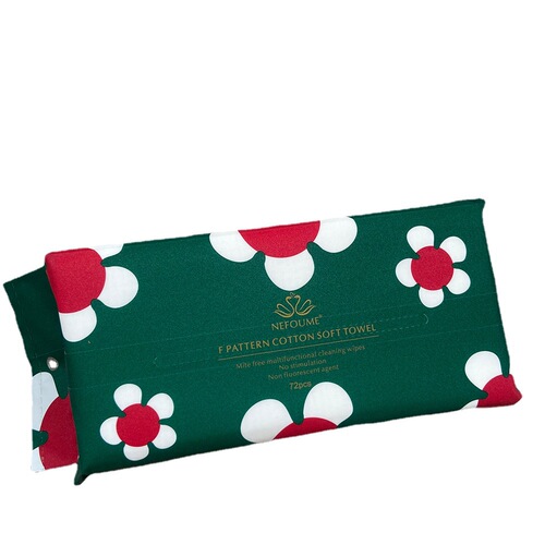 Disposable cotton F pattern facial cleansing towel, thickened 72 cotton, soft facial cleansing towel, special for beauty salon line, removable facial cleansing towel