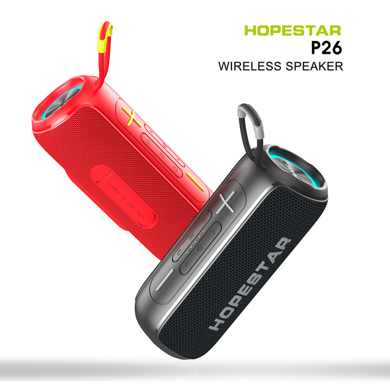 Hopestar p26ワイヤレスbluetoothスピーカーポータブル屋外スポーツサブウーファー車載カードオーディオラジオ|undefined