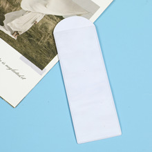 pvc物料卡套透明自粘卡片袋仓库物料标识牌背胶插卡袋白色标签袋