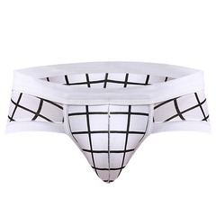 男士內褲莫代爾透氣三角褲男生低腰性感個性印花U凸短褲頭衩男款