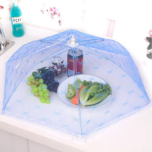 Dining table cover, food cover, vegetable cover, rice cover, large lace foldable fly-proof and insect-proof cover, vegetable cover, umbrella cover, round dish cover