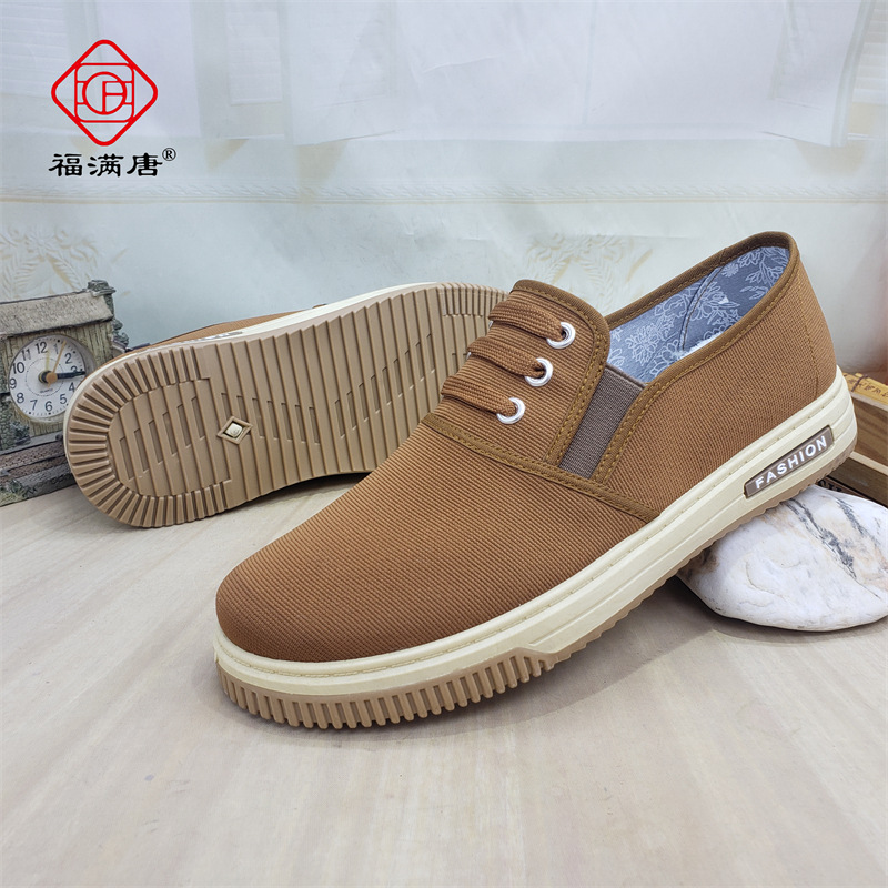 【零售含运费】新款一脚蹬韩版学生牛仔麻布运动休闲男单帆布板鞋