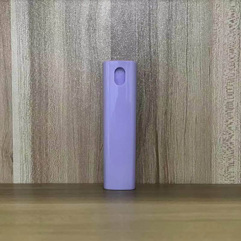 En stock 10ml botella de spray de tubo cuadrado perfume repelente de mosquitos líquido sub-botella de limpieza de pantalla portátil cuadrado botella de spray oral