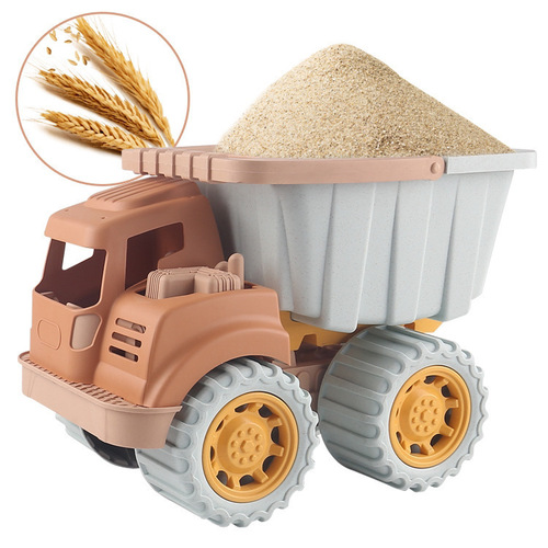 Dutch-style beach toy dump truck set for boys and girls, swimming and sand digging shovel toy, sturdy