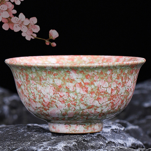 Tianmu Cup Yo Bian Jianzhan Gongfu Tea Set Large Tea Cup Host Cup Ceramic Tea Drinking Cup Douli Cup Direct Manufacturer Sales