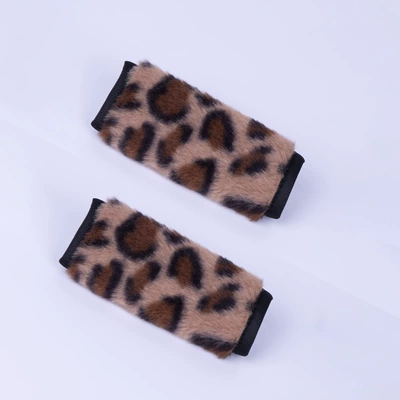 Car roof handle protective Other Automotive Interior Supplies - 2-brown-leopard-print-car-roof-pull-gloves