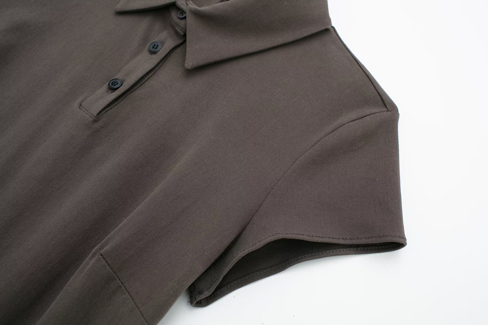 Robe à col polo ZR pour femme, nouvelle collection printemps 2024_voghion.com