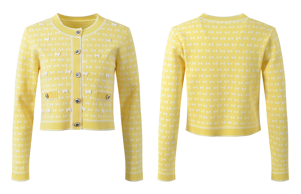 Abito senza maniche con scollo rotondo e stampa a fiocco da donna_voghion.com