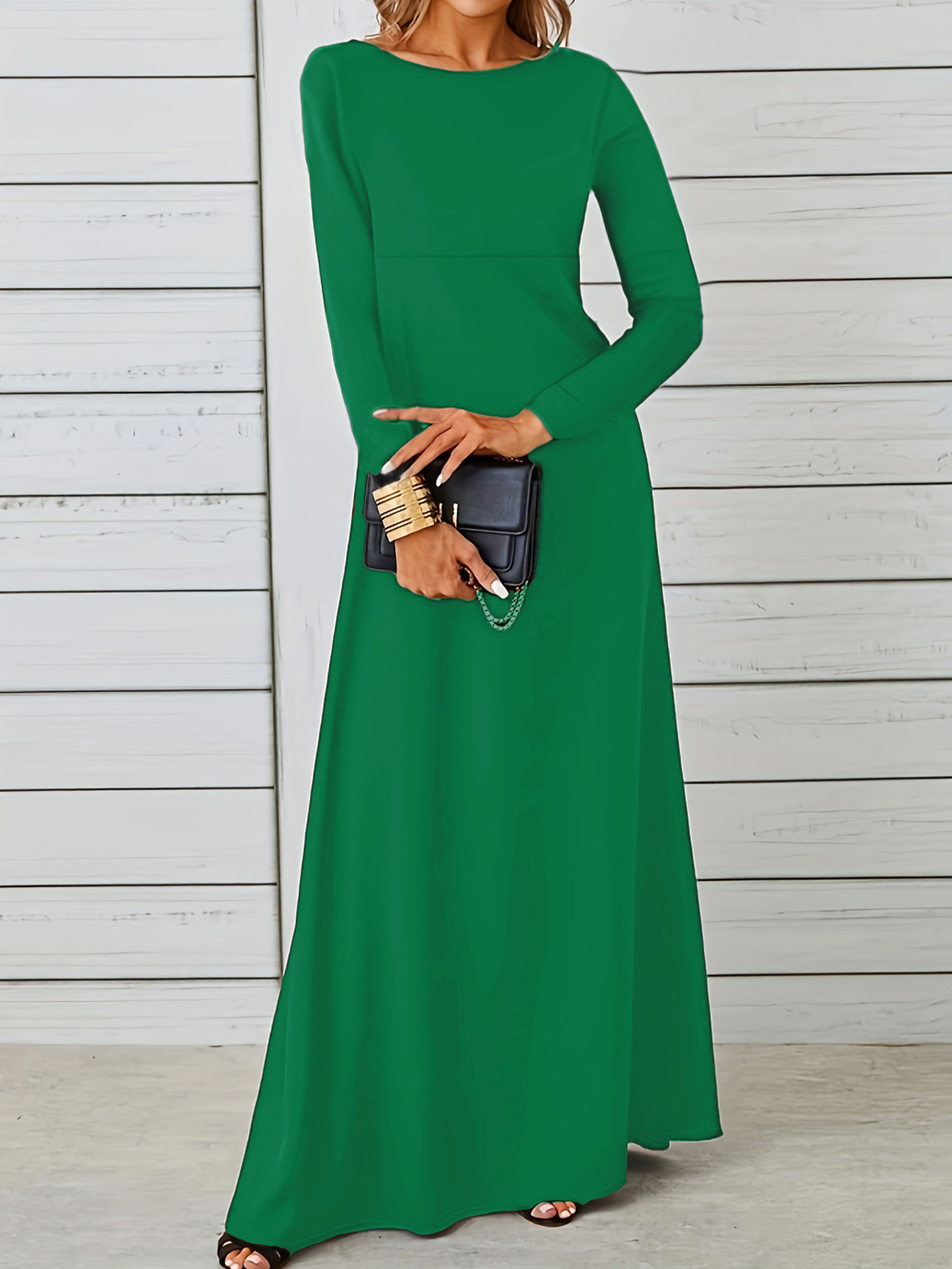 Wal Mart Spring Autumn Sexy Girls High Sense Dress Women Clothing