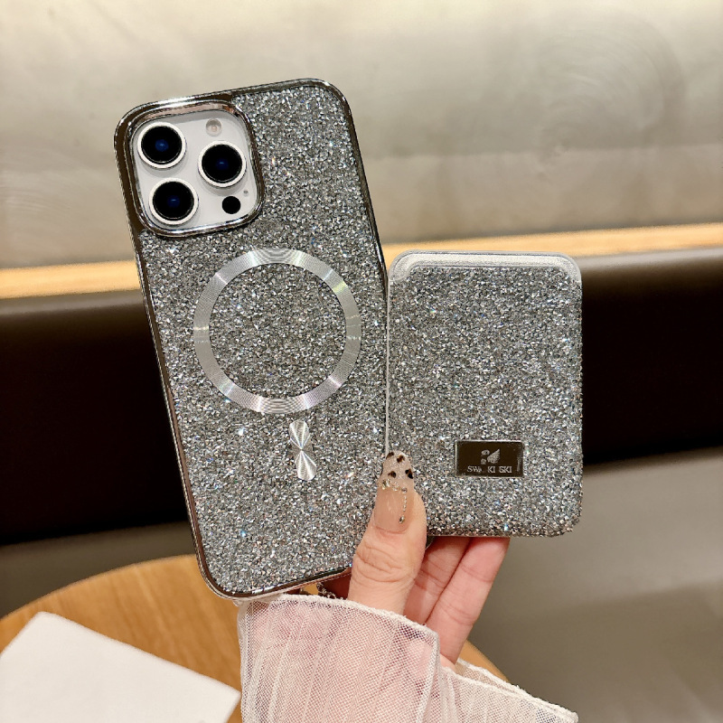 豪華な磁気吸水ドリルの高級感はiphone16 promaxメッキカードに適用されます。|undefined