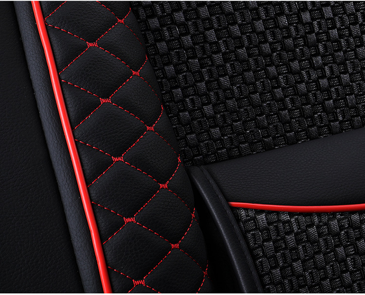Car Seat Cushion, Summer Cooling Pad, Full Surround, New Model, Universal for All Seasons, Ice Silk Car Cushion, Leather Seat Cover, Special Seat Cushion