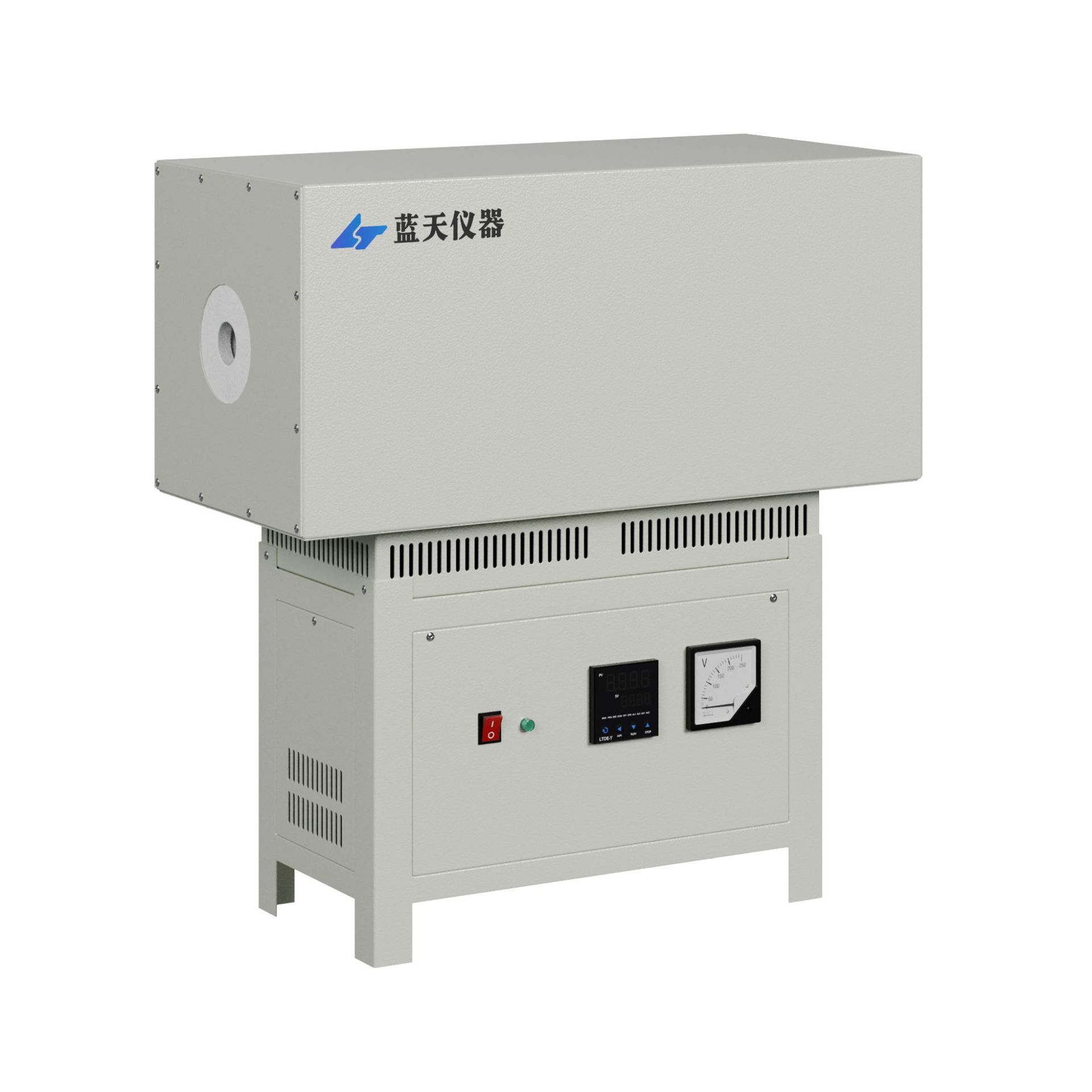 可编程节能型管式电炉管径40-100mm温度1000-1200℃精度1℃实验室