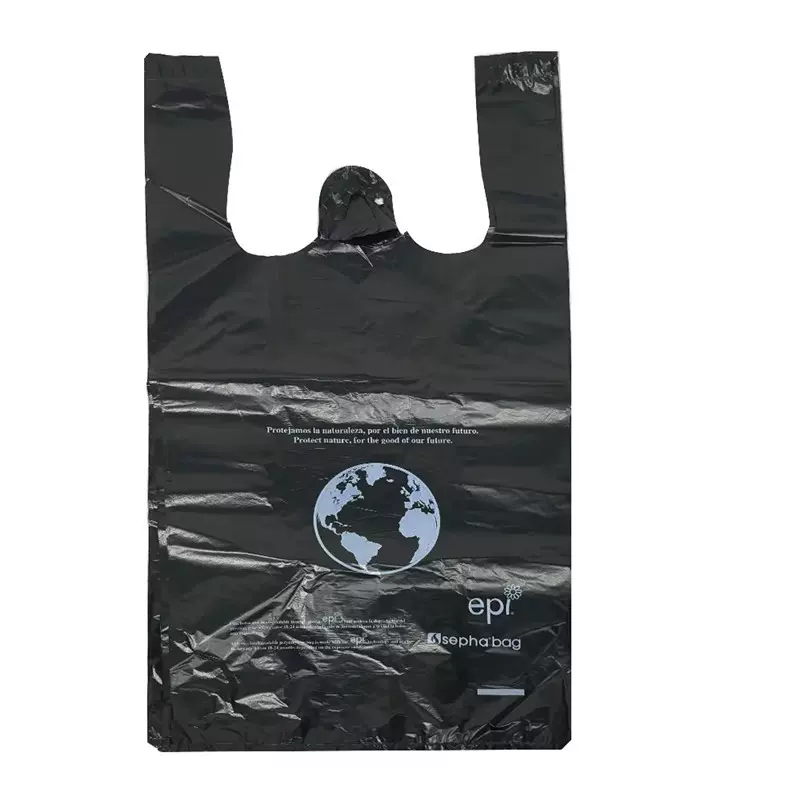 哇噢定制 大号黑色加厚垃圾塑料袋家用厨余商用大水桶塑料手提袋