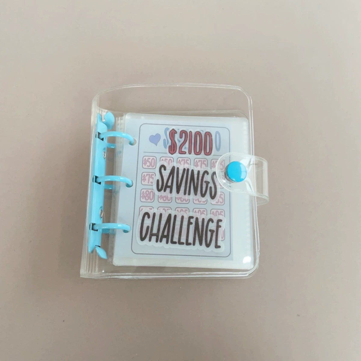 Пенал экономии PVC3 мини — 3-дыр PVC кассовый сберегатель, 11.5×10.5×2.5 см