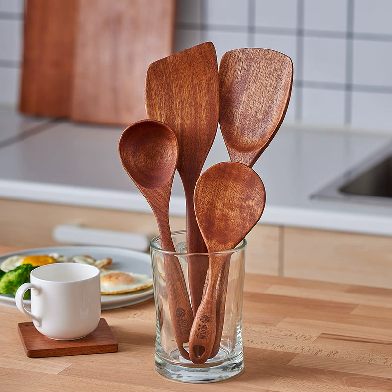 Can be customized in Jinmuyuan Wu Tan Wood Pot shovel spoonless paint, non -sticky pot wooden spatula, not hurting the pot and stir -fried shovel