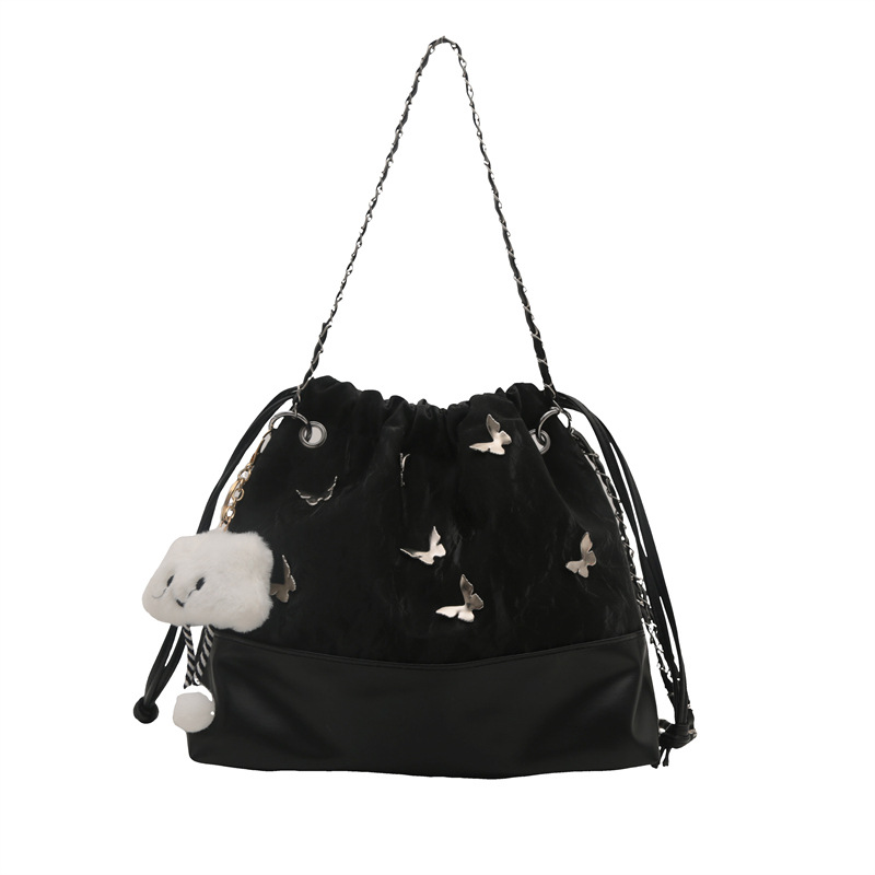 Bolso plateado para mujeres 2024 nueva moda bolso de hombro de alta calidad bolso de cadena bolso de verano mochila rojo