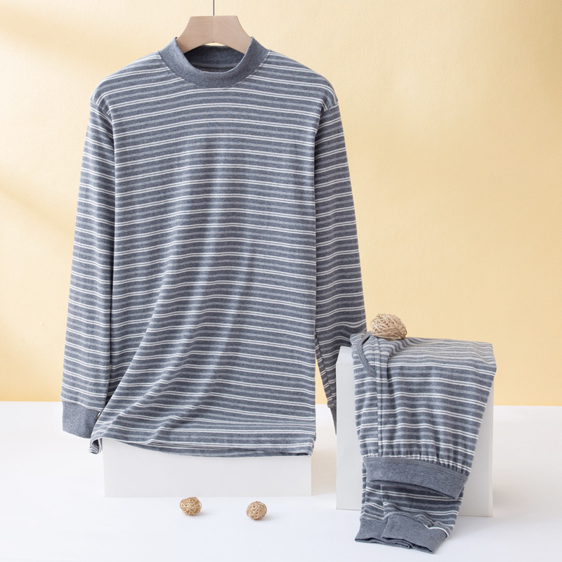 Hombres de caño pantalones de caño algodón, ropa interior caliente para niños de cintura alta, ropa interior de algodón, pantalones de algodón, suéter de algodón