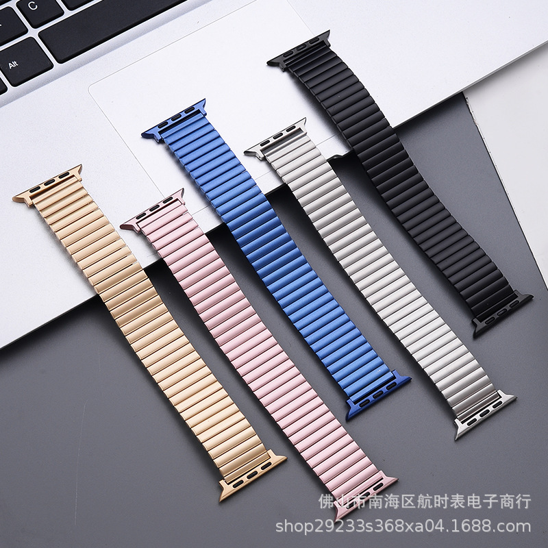 アップルのスマート腕時計の金属バンドはiwatchステンレス弾性バンドのサムスン華為gt腕時計チェーンを適用しています。|undefined