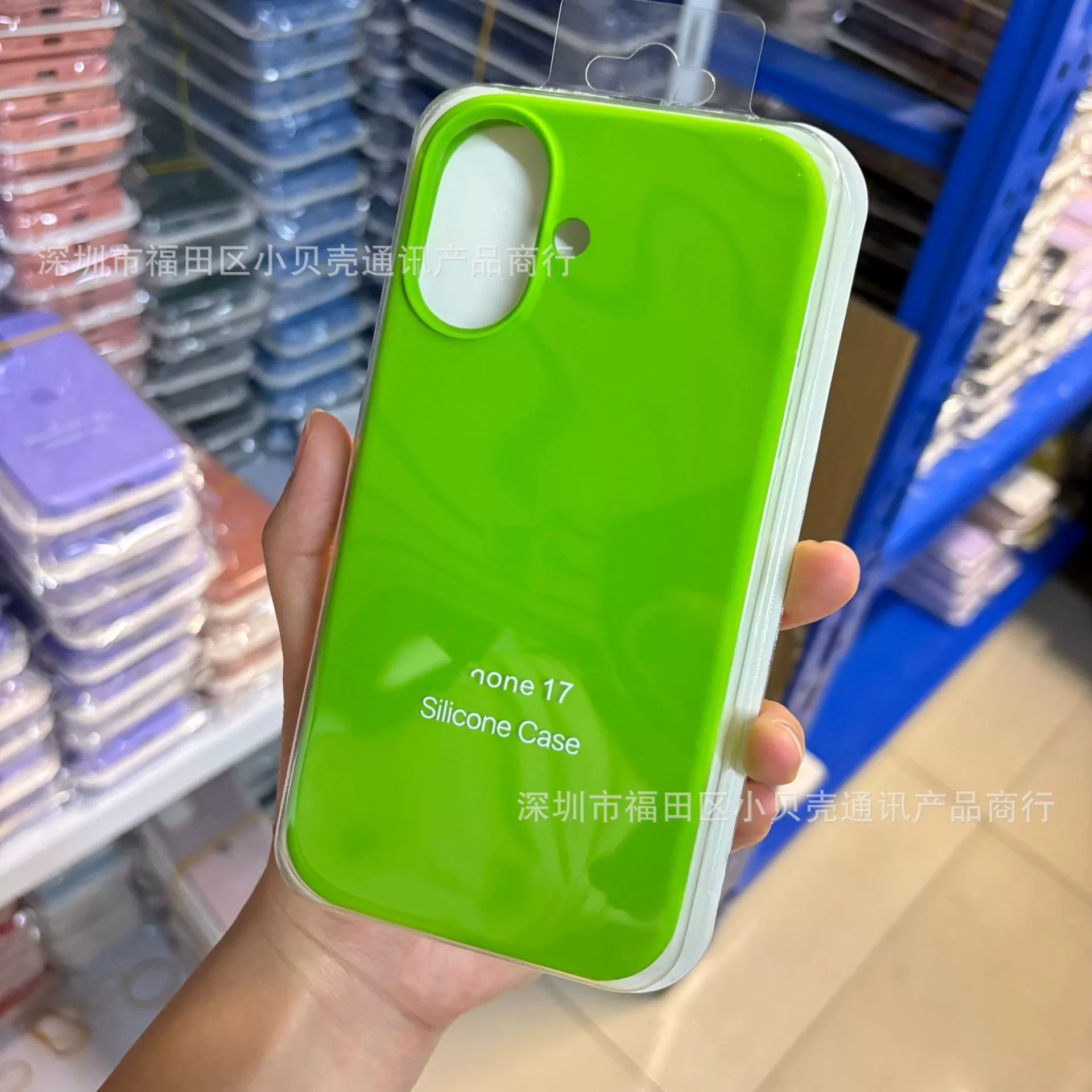 Protective Silicone Case Apple iPhone 17 / 17 Pro / 17 Pro Max — camera button, liquid-silicone finish