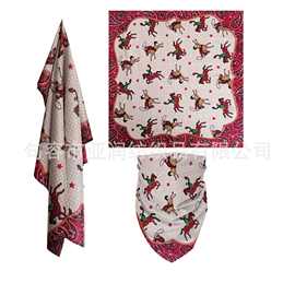 新品工厂直发各式骑马状民族风格百搭头巾户外骑行防晒面罩手帕