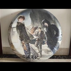 盗墓笔记百日狂沙系列吧唧徽章吴邪张起灵黑瞎子亚克力砖立牌摆件