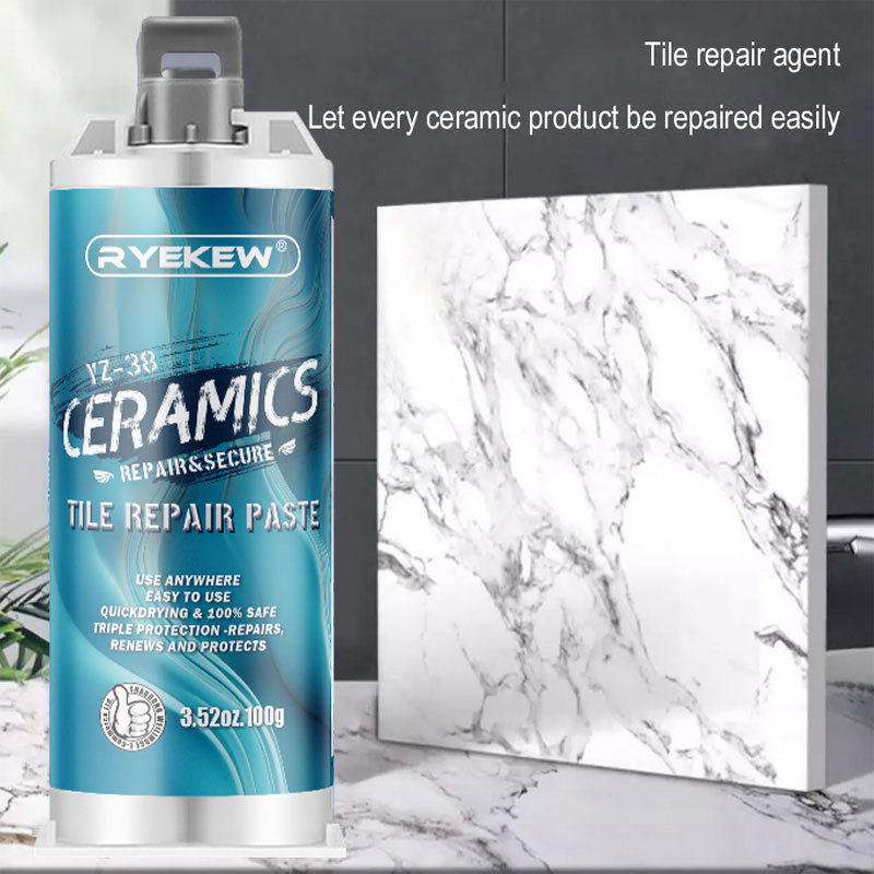 Ryekew Industrial Grade Caster Glue Ab Glue Repair Agent Leak-Proof Waterproof Plugging Metal Cast Iron Glue