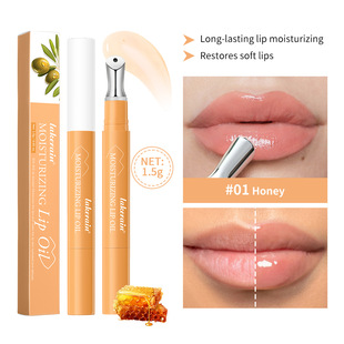 Lakerain Lip Essence Lip Single Pack Light Lip Lines Olive Honey Moisturizing Lip Oil Lipstick