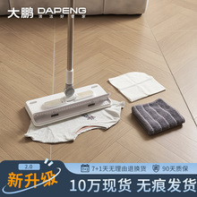 【严选】大鹏家用多功能清洁自动夹布拖把免手洗卫生间小拖把批发