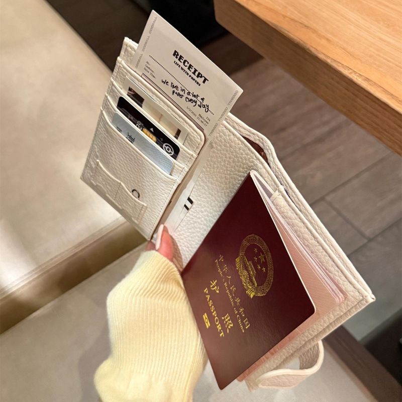 韩系米菲兔皮质护照夹高颜值少女心出国旅游机票身份收纳卡包