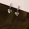 Earrings, silver 925 sample, internet celebrity