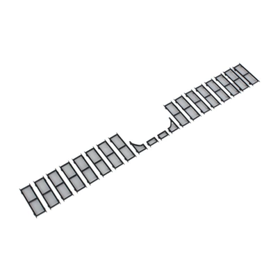 Suitable for 23 extremely krypton 009 Automobile anti-insect net - abs-plastic-lower-insect-net-painted-black