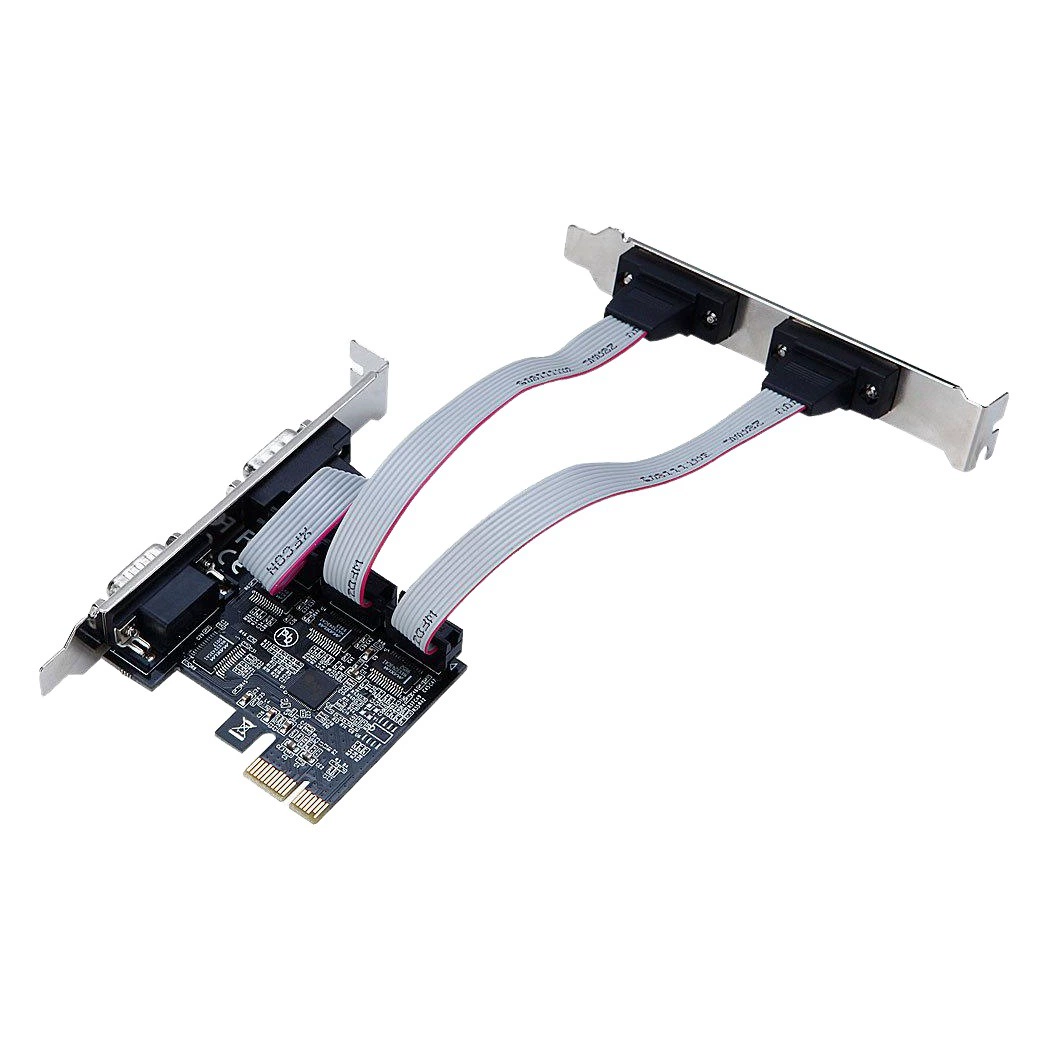 TXIC AX99100 PCI-E последовательная карта PCIE к последовательному порту Интерфейс RS232 промышленное управление 4-портовая карта расширения