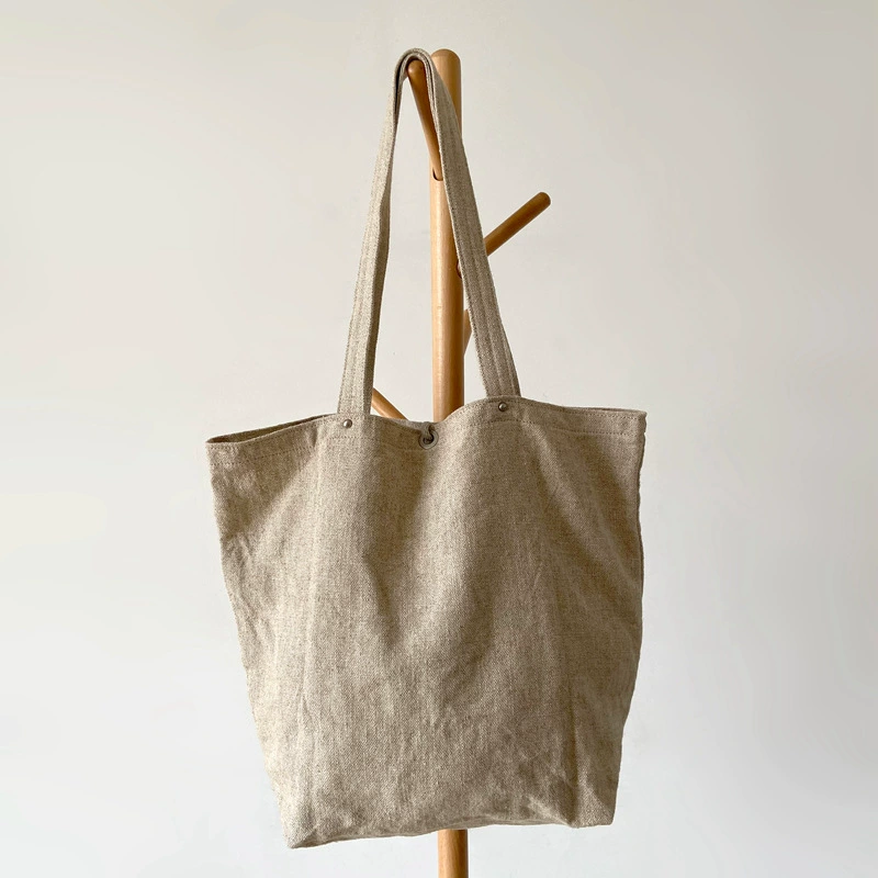A must-have for cow goods, only a few, niche lazy style, Yize canvas bag, three handheld tote bag