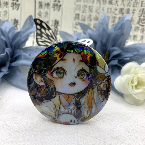 Peripheral silver-edged colored paper new comic badge fan gift Danmei Yuandan peripheral