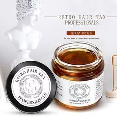 Xingfeiyang レトロヘアオイルメンズスタイリングスタイリングオイルヘッドバックヘアワックスヘアジェル工場直販 100 グラム