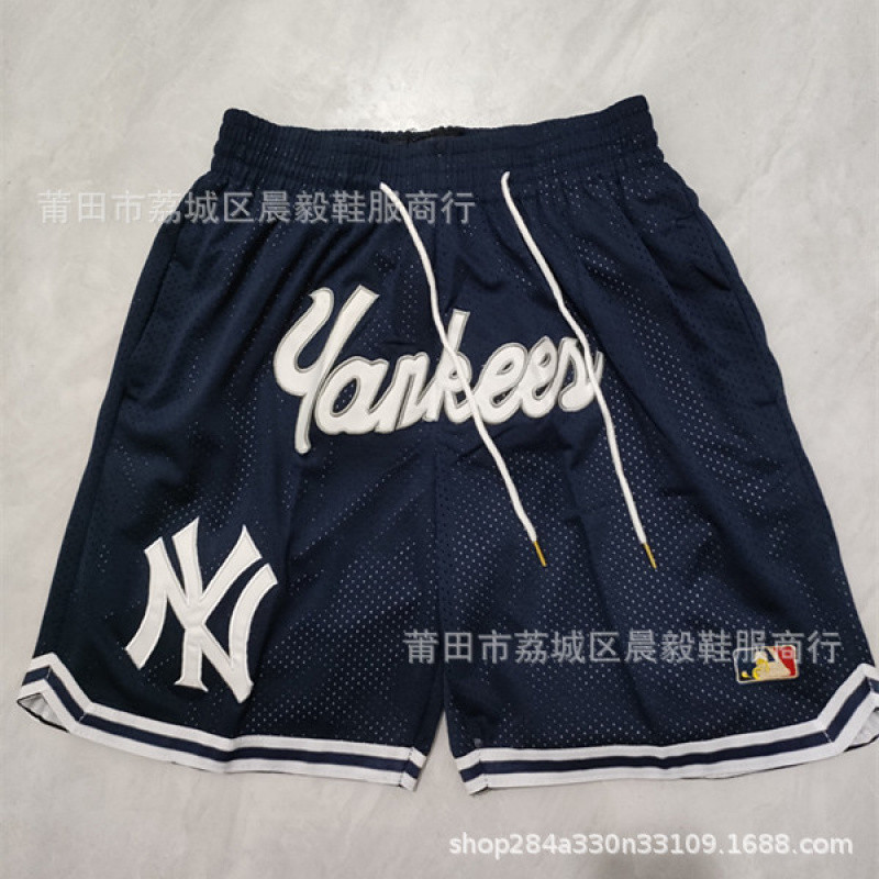 Justdon American Pocket Pants Lakers Celtics Bulls Nuggets Football American Team Embroidered Basketball Pants