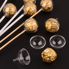 Transparent chocolate flower cup bouquet gift box flower stand flower shop supplies fresh flower packaging material DIY