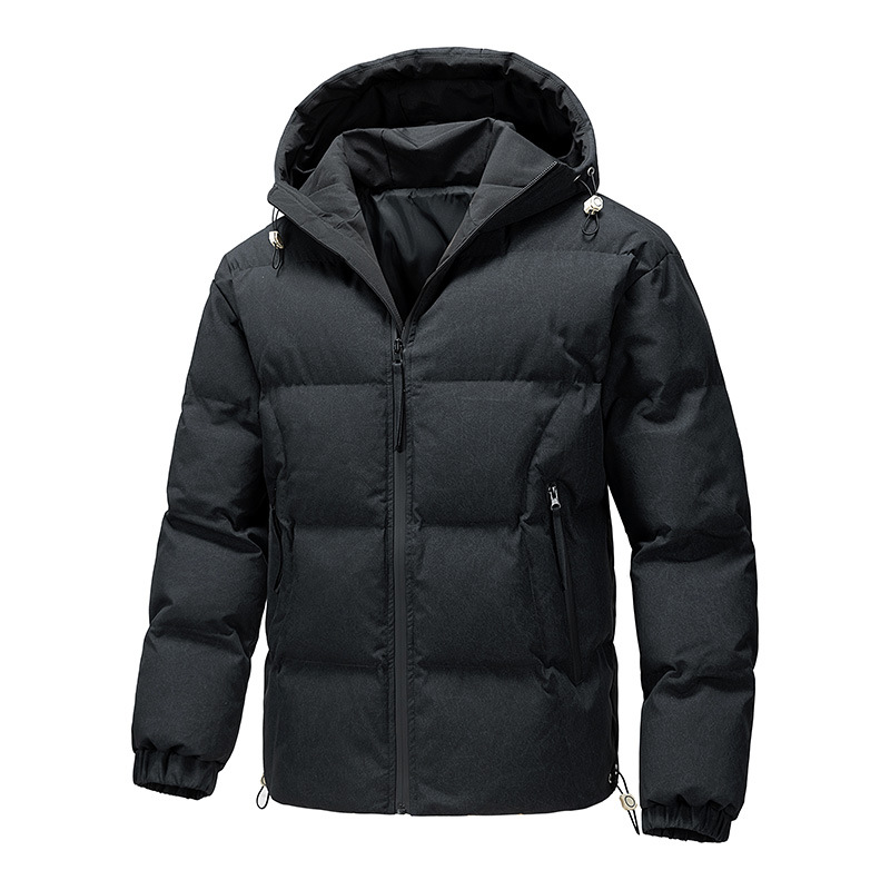 Kişi üçün qalın pambıq jaket və aşağı gödəkçə