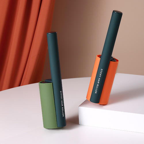 Shiny Fruit Simple Standable Hair Remover Household Clothing Sofa Dust Pet Hair Removable Roller Brush