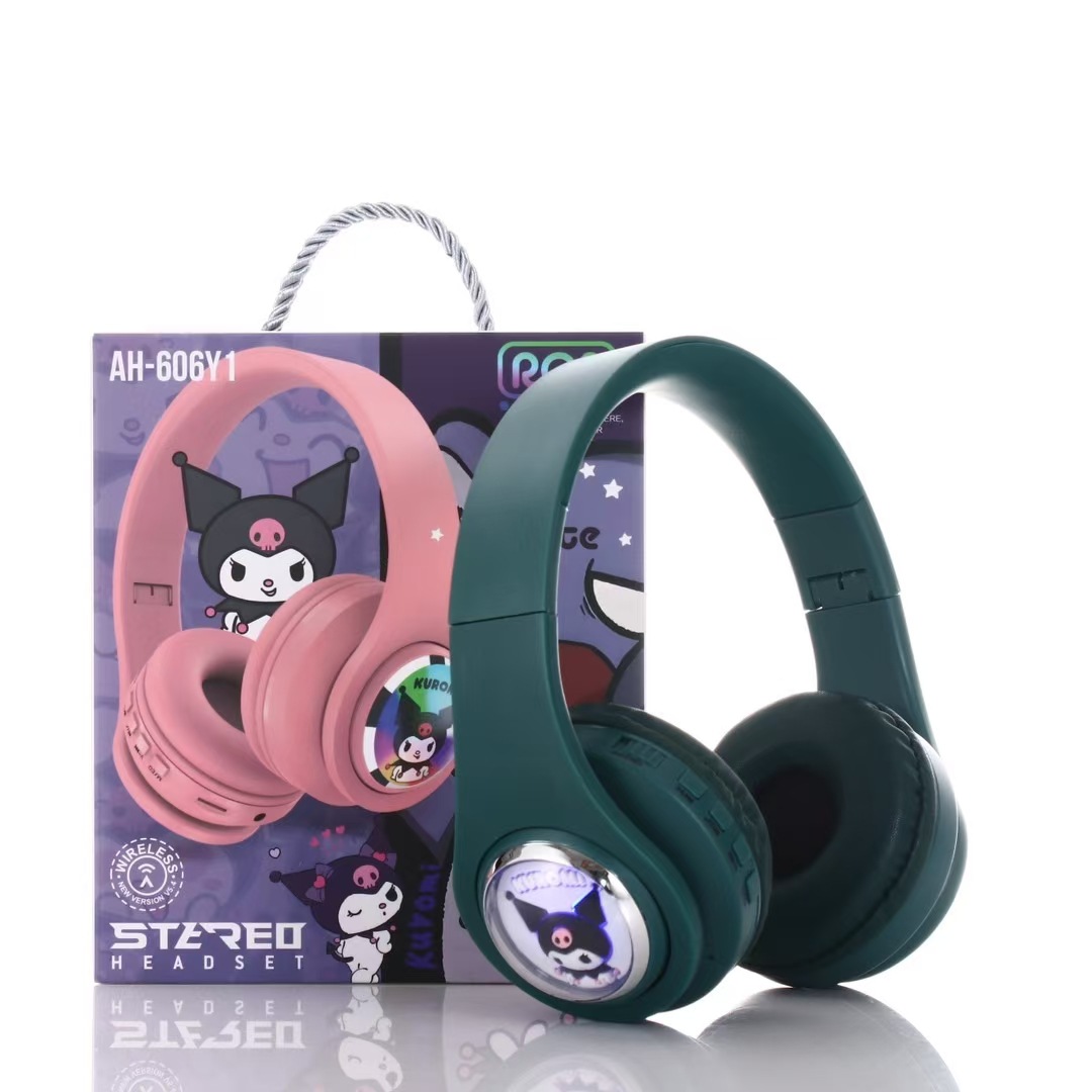 Nueva cápsula Koolomi auriculares Bluetooth de dibujos animados lindos auriculares estéreo de música computadora image 9