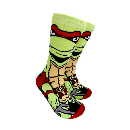Amazon's new cross-border supply cartoon ins trendy socks SpongeBob pie big stars movies men and women's middle tube