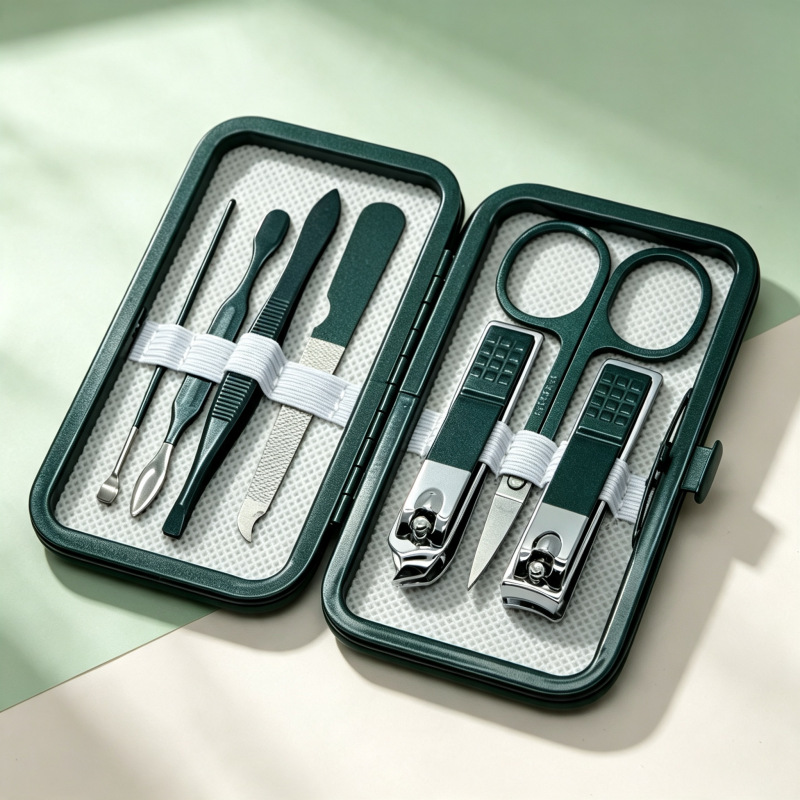 Shenzhen Baolong 18-teiliges Schönheits-Maniküre-Set des Herstellers, Maniküre-, Augenbrauen- und Pediküre-Set