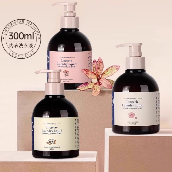 Detergente para Ropa Interior Ebony and Rose, Líquido de Limpieza, Detergente Especial Desodorante para Ropa Interior Femenina