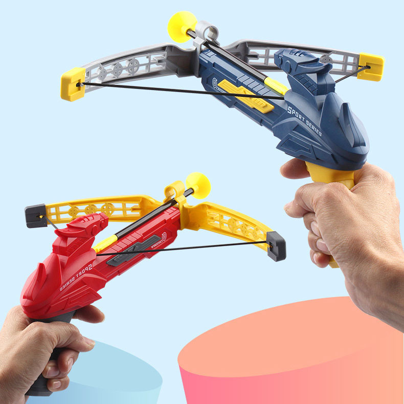 Children's Shooting Simulation Bow and Arrow Toys Crossbow Sports Leisure Outdoor Games Archery Parent-Child Interactive Shooting Crossbow Wholesale