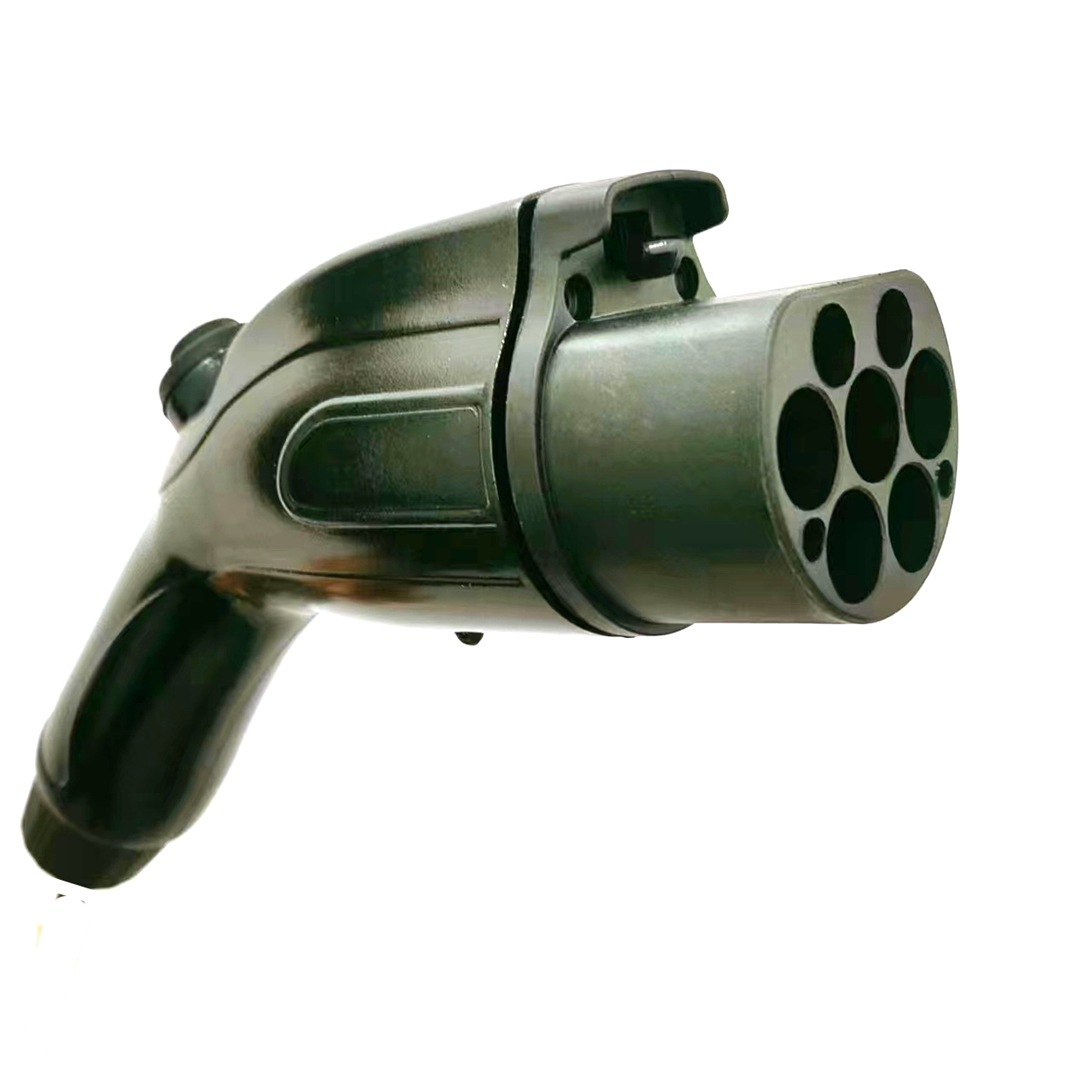 批发新能源电动气车充电枪插头电线家用便携式充电桩充电枪电源线