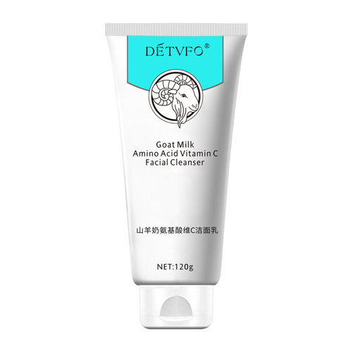 Dedev Goat Milk Amino Acid Vitamin C Facial Cleanser Mild Cleansing Oil Control Facial Cleanser Foaming Cleanser